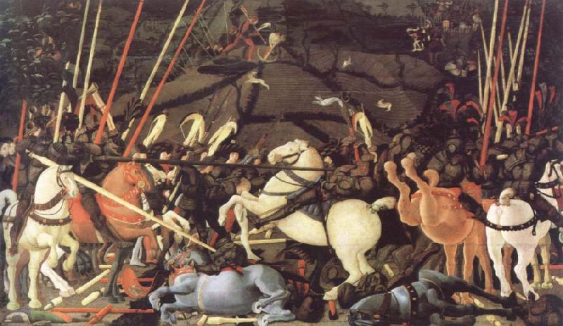 paolo uccello the battle of san romano Sweden oil painting art